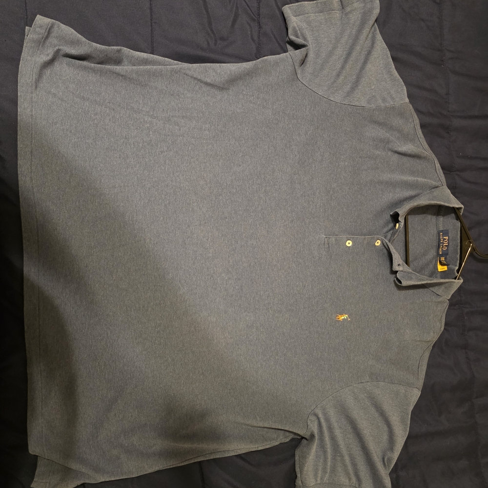 Ralph Lauren Charcoal Polo Shirt